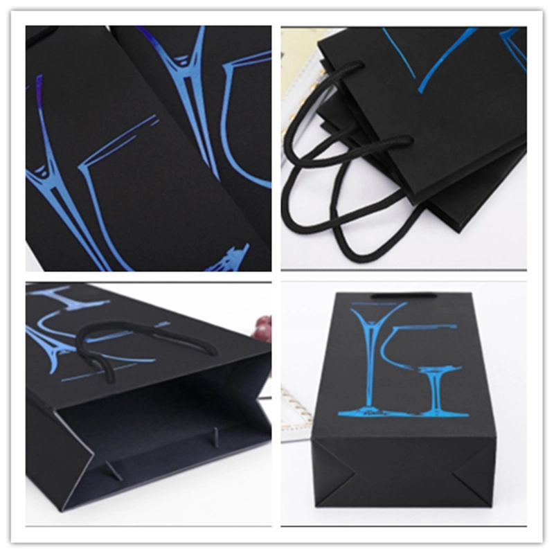 Red Wine Paper Bags Paper Shopping Bag for Red Wine Gift Packaging Wholesale/Supplier Good Price