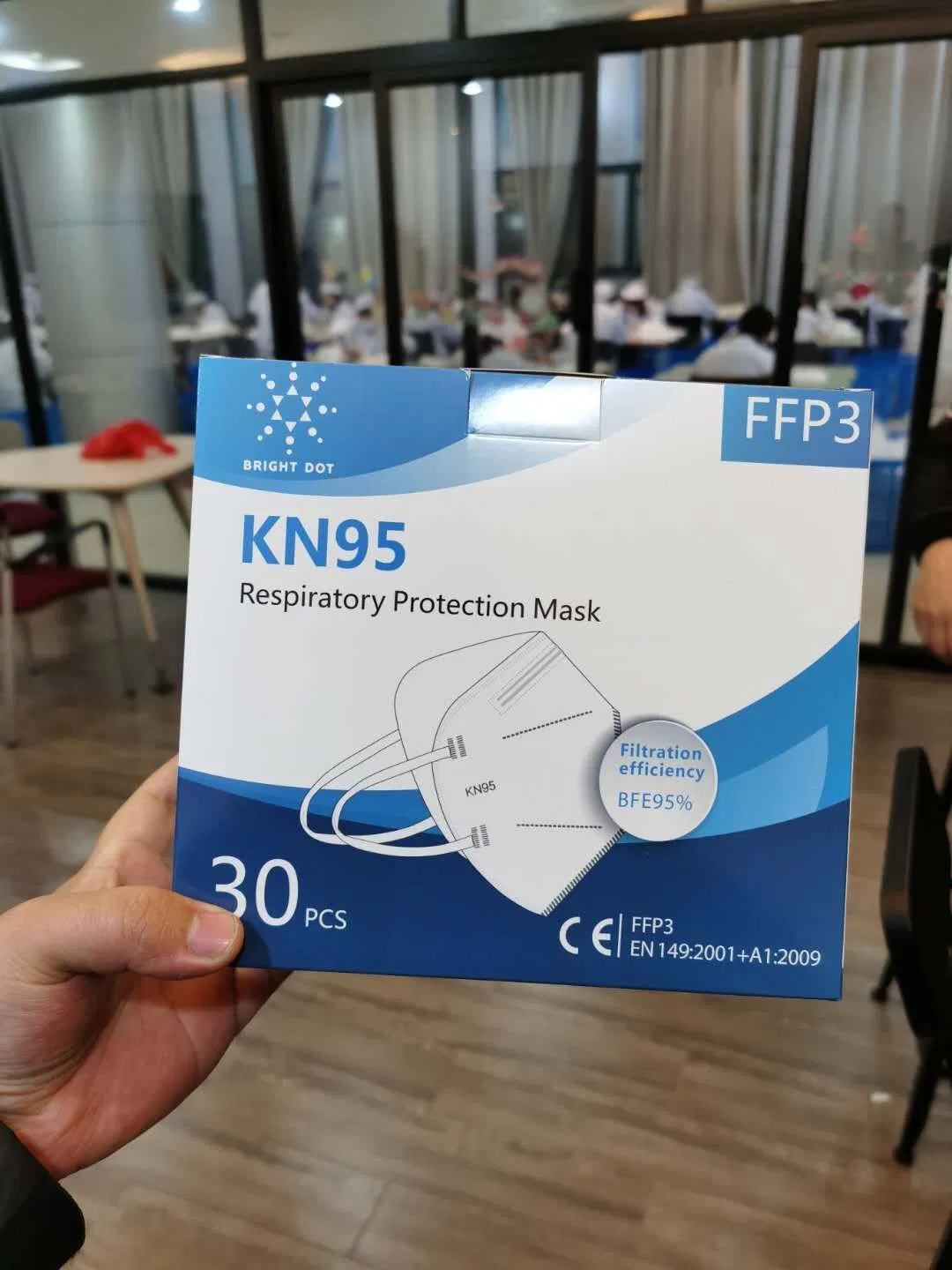 Wholesale Ce En149 Reusable Ffp2 Circular Kn95 Mask Manufacturer