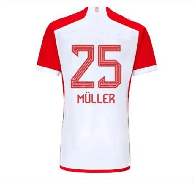 23 24 Soccer Jersey Sane 2023 2024 Goretzka Gnabry Football Jersey