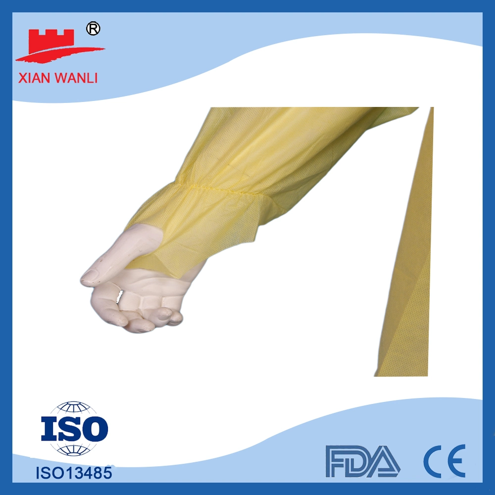 Disposable Popular Design Surgical Gown Isolation Gown Nonwoven