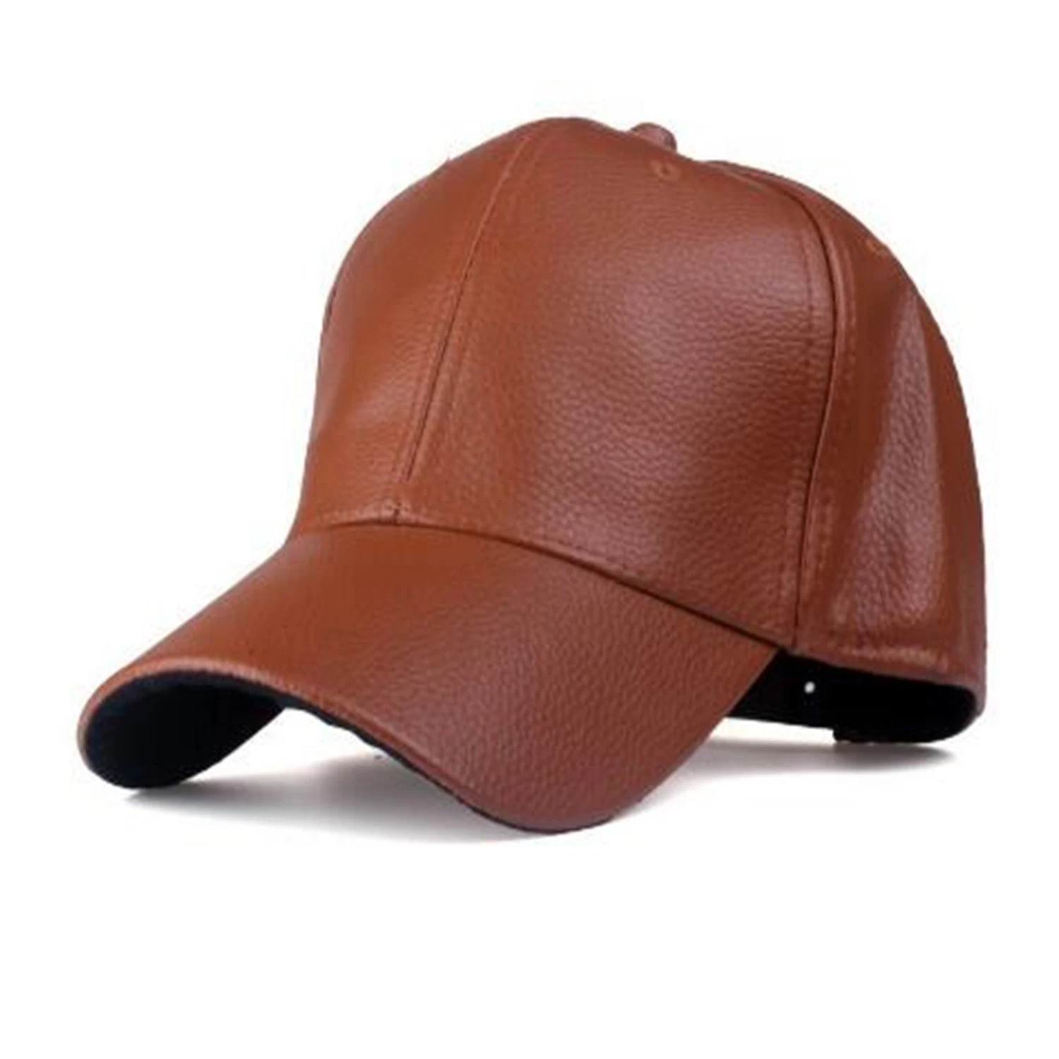 Kids Children Leather Baseball Caps for Promotion