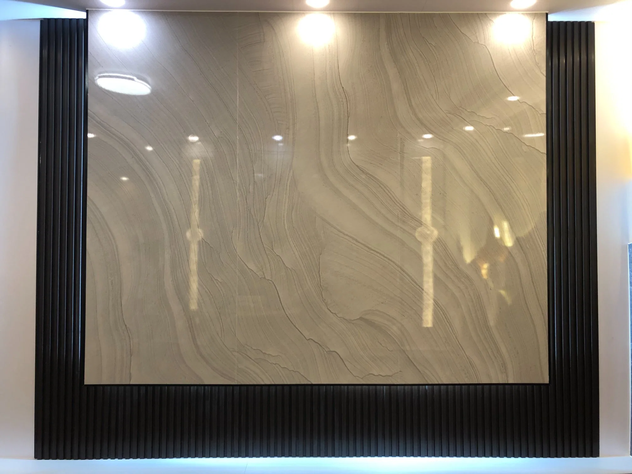 Interior Construction Decorative Materials 3D Wall Decor PVC Marble Sheet