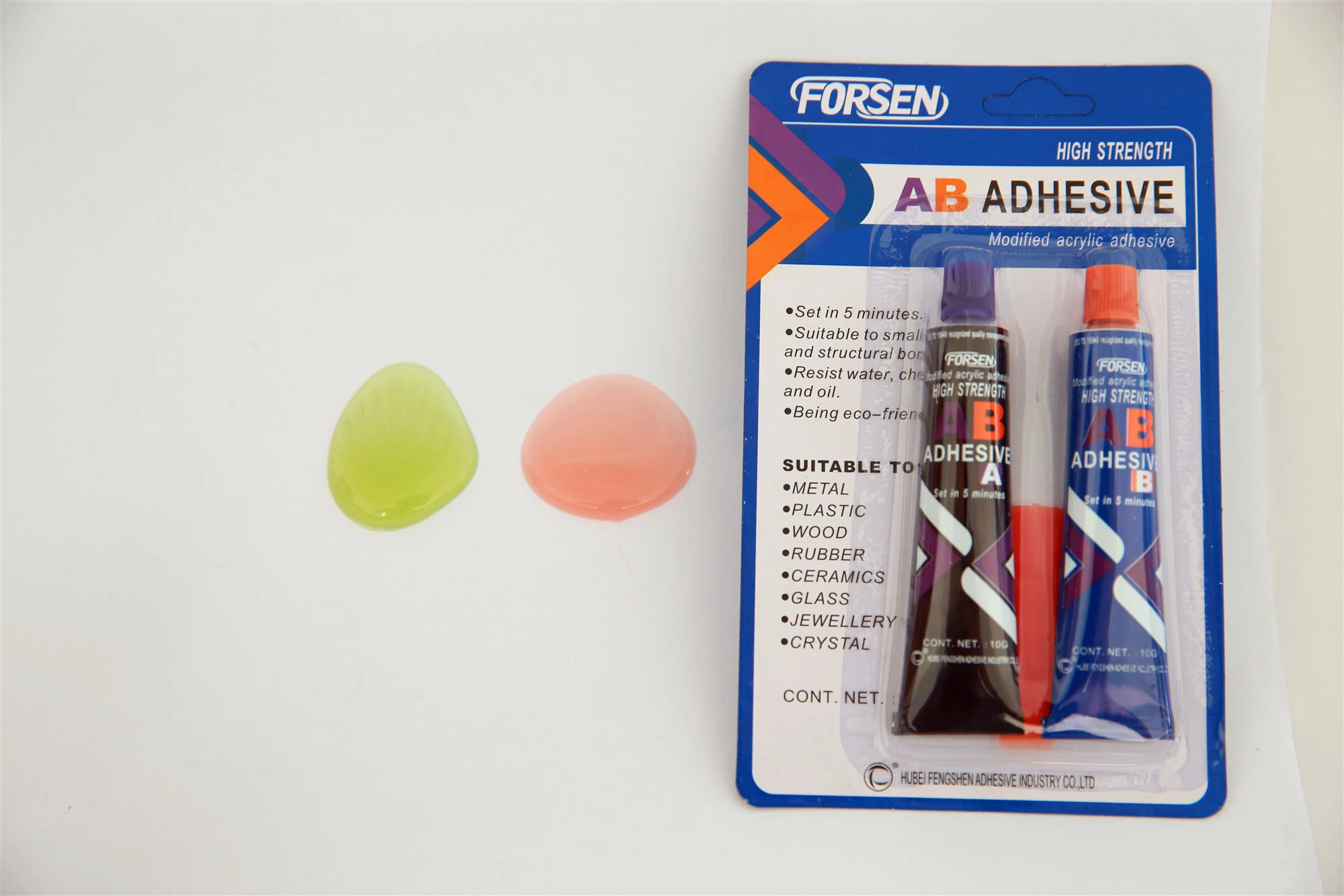 Transparent Acrylic Resin Ab Glue, Clear Acrylic Ab Adhesive