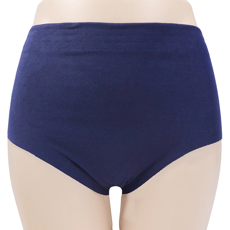 Las bragas de cintura alta comodidad transpirable Unisex 100% algodón bragas levantador de pies de ropa interior