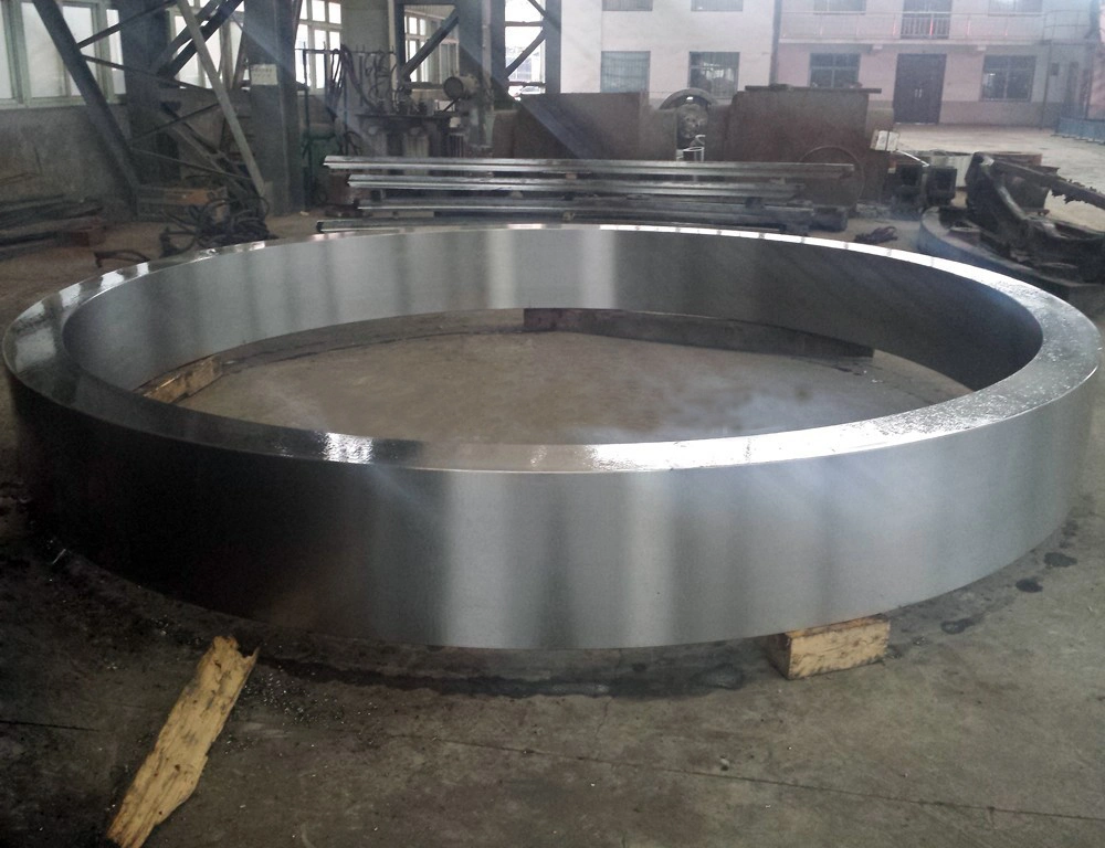 CNC Machining Rolling Ring Tyre Rotary Kiln Ring Tyre