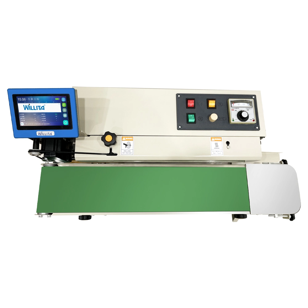 Multifunction Continuous Band Sealer Heat Sealing Coding Machine