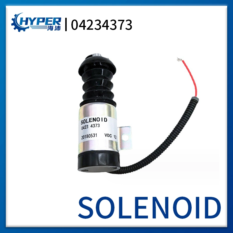 Dispositivo de cierre solenoide Motor diesel refrigerado por aire piezas de repuesto 0423 4303 04234303 0423 4373 04234373 para Deutz F3l914 Bf3l914