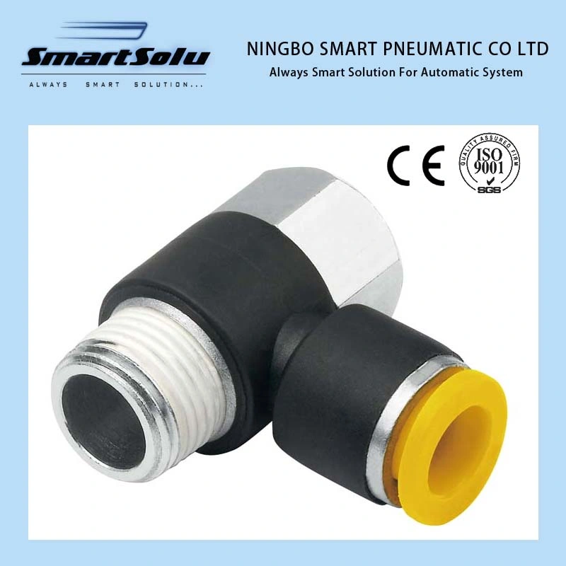 Psj Type Plastic Metal One Touch-in Pneumatic Tube Fittings