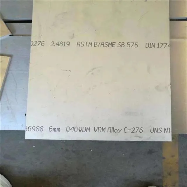 Hastelloy B3 B2 C4 C22 C-276 D-205 G30 G50 High Temperature Alloy Steel Sheet Price