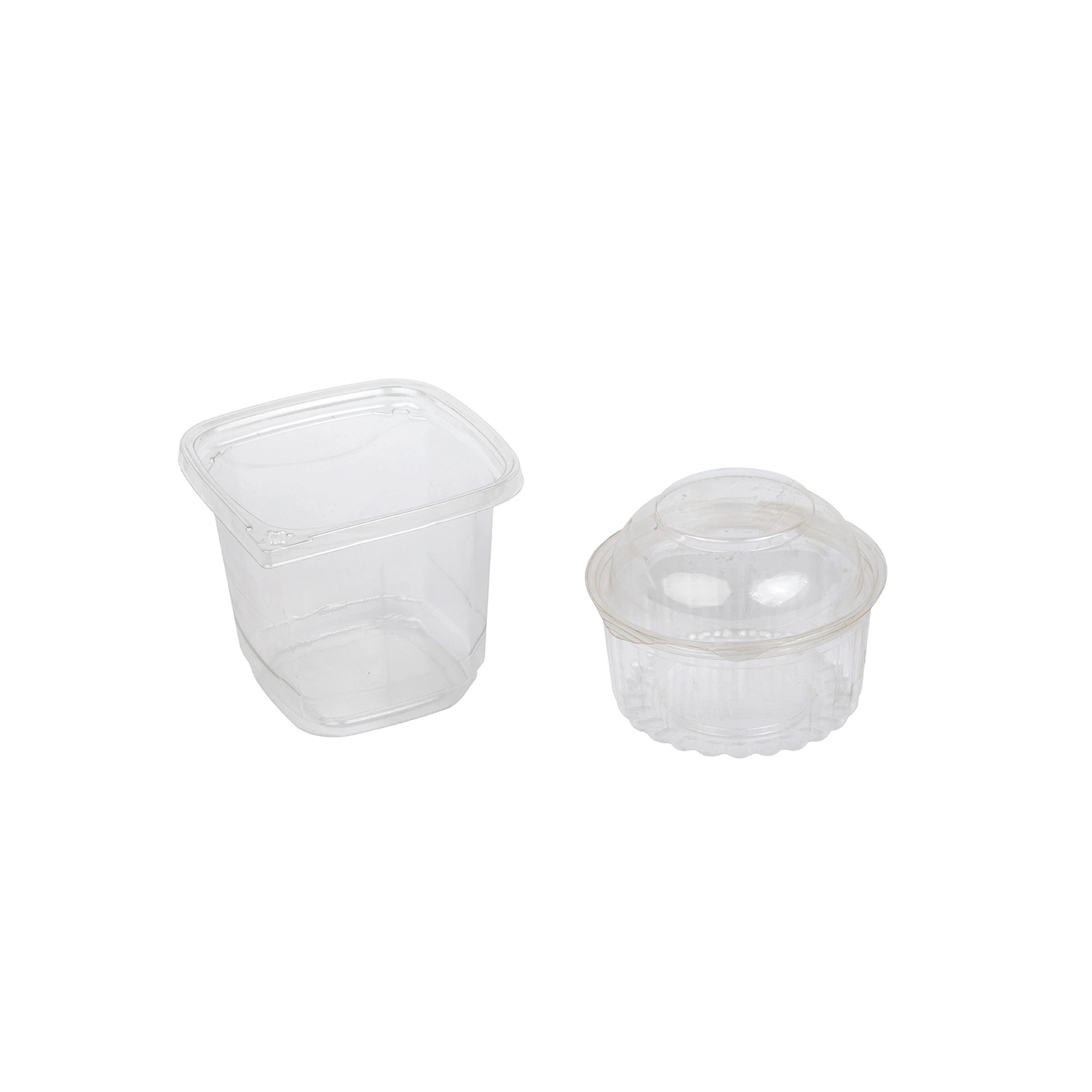 Automatic Plastic Catering Tray Box Food Container Lid Blister Packing Forming Machine