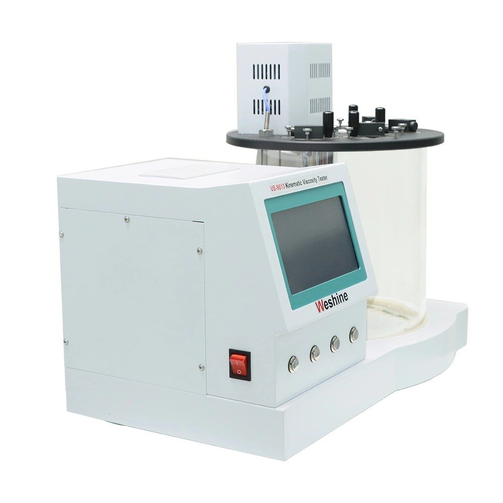 Automatic Kinematic Viscosity Meter ASTM D445 Kinematic Lube Oil Viscosity Index Tester Liquid Viscosity Meter