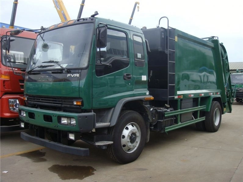 Fvr 14 Cubic 15 Cubic 14cbm 15cbm 14m3 15m3 10ton-15ton Rubbish Garbage Compactor Truck