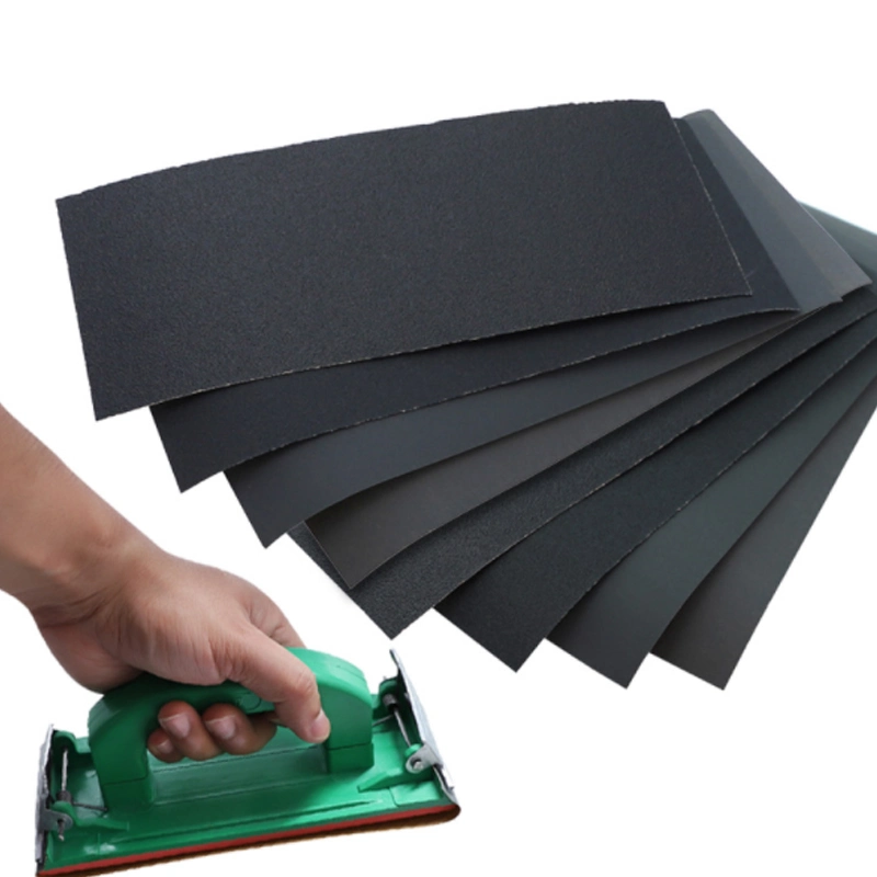 P80 Latex Sandpaper Silicon Carbide Waterproof Abrasive Paper for Craft Polishing