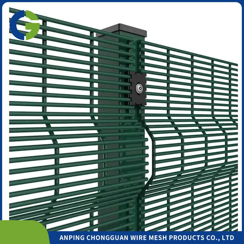 Transparent/Minimalist/Fashionable European Elegant Style Chinese Factory Supply Powder Coated 358 Anti Climb Fence Panels