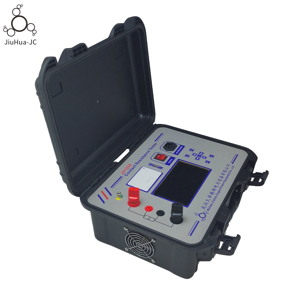 Jh1006b Hipot Test 200A Loop Resistance Meter Circuit Breaker Contact Resistance Tester