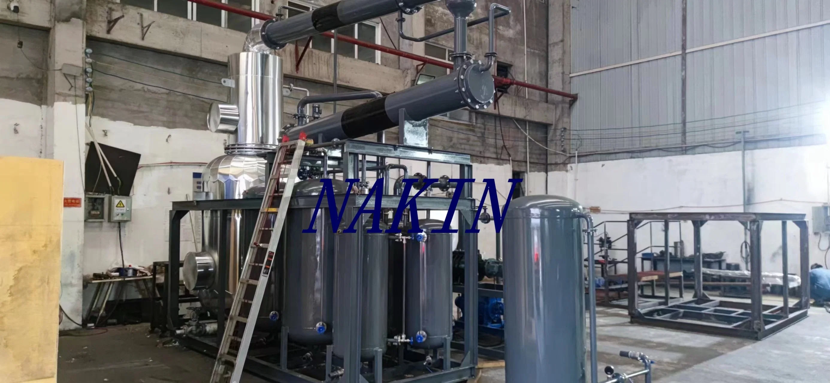 Waste Car Engine Oil Vacuum Distillation Machine to Get Base Oil