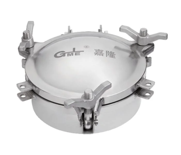 Stainless Steel Manhole Cover for Chemical Storage Tank Truck