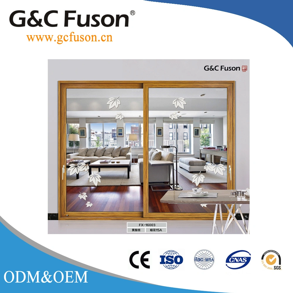 G&C Fuson Fuxuan Aluminum Alloy Sliding Door with Electric Control Shutter