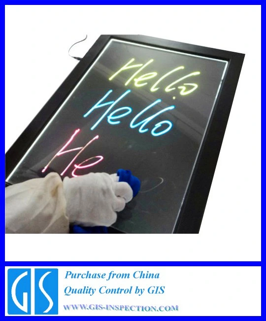 Quality Control Inspection for LED-Menu-Board