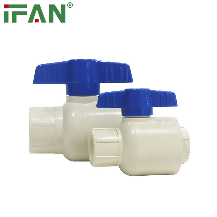 Ifan CPVC ASTM2846 Fitting Ball Valve 1/2-2 Inch Control Hand Valve