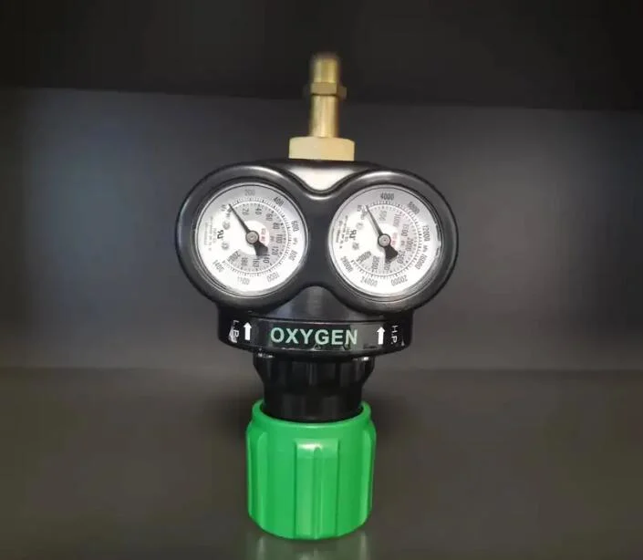 Welding Reducer Oxygen Gas Regulator Cga580 Inlet Connection