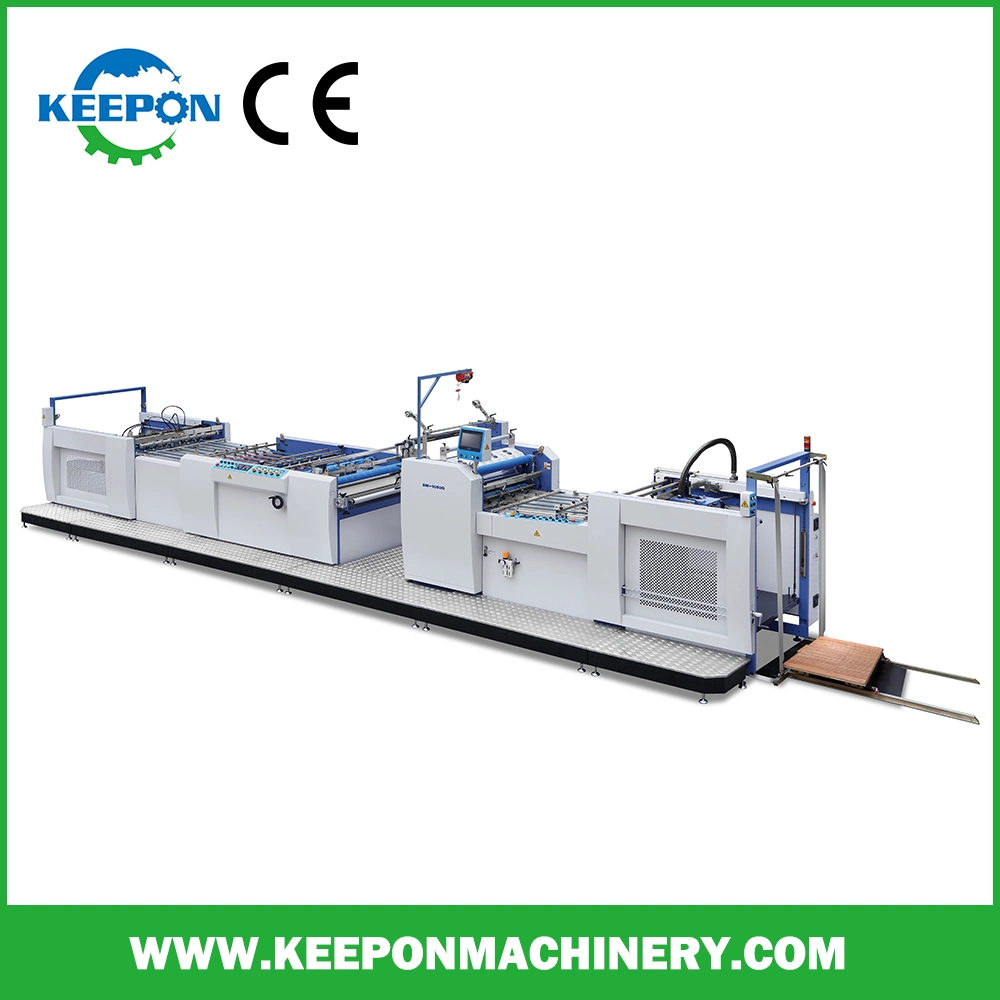 High Speed Thermal Film Laminator with Chain Knife