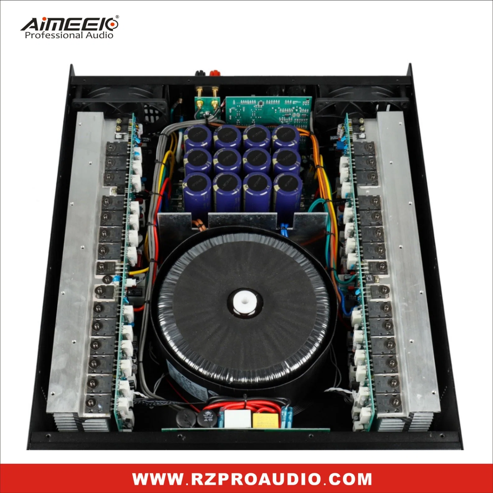 2X1300W amplificador de potencia de alta gama Pro de la Cresta del circuito amplificador de potencia de audio de alta CA20