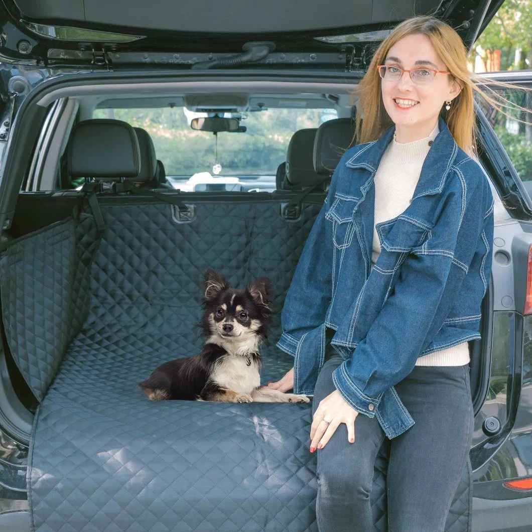 Oxford Fabric Waterprood Scratchproof Car Hammock Pet Trunk Protector Dog Products