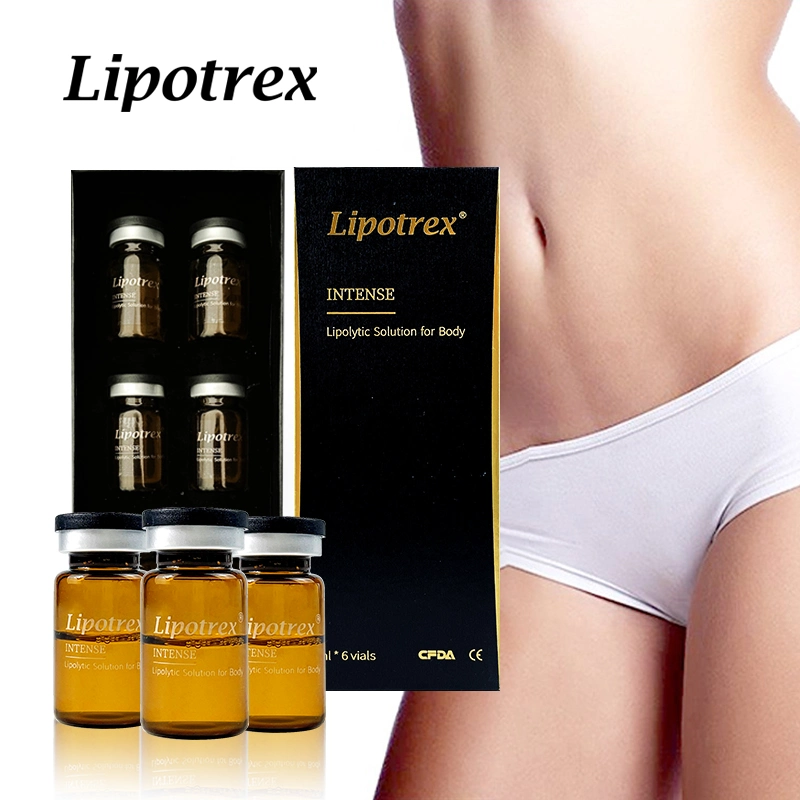 Lipotrex V Línea de inyección de Lipo Meso la pérdida de peso abdomen cuerpo estómago inyecciones para adelgazar piel par