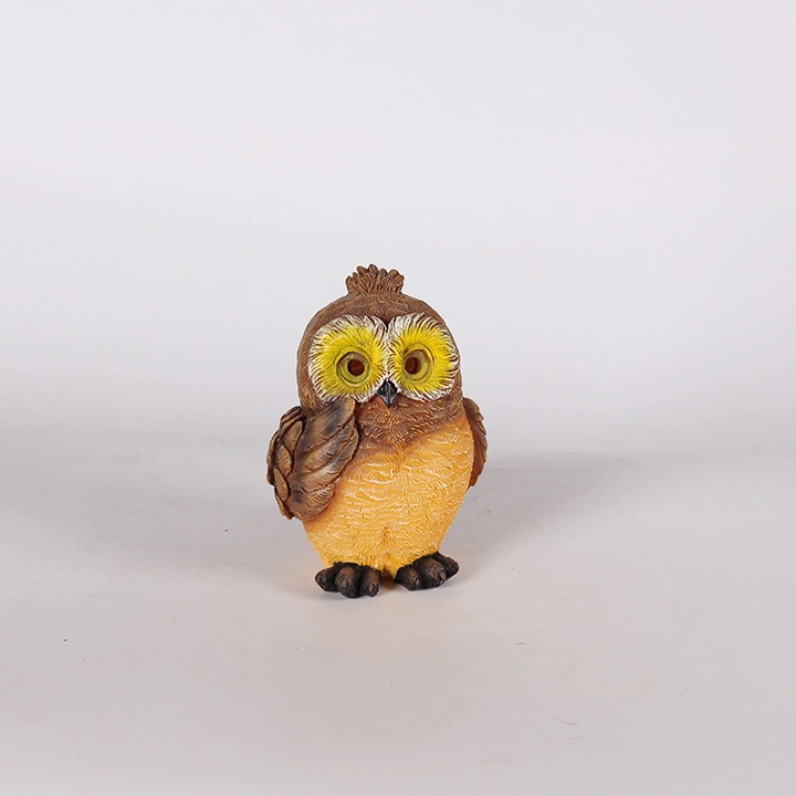 Wholesale Resin Animal Garden Decoration Animal Owl Set Home Decor Resin Sculpture Ornaments Resin Crafts