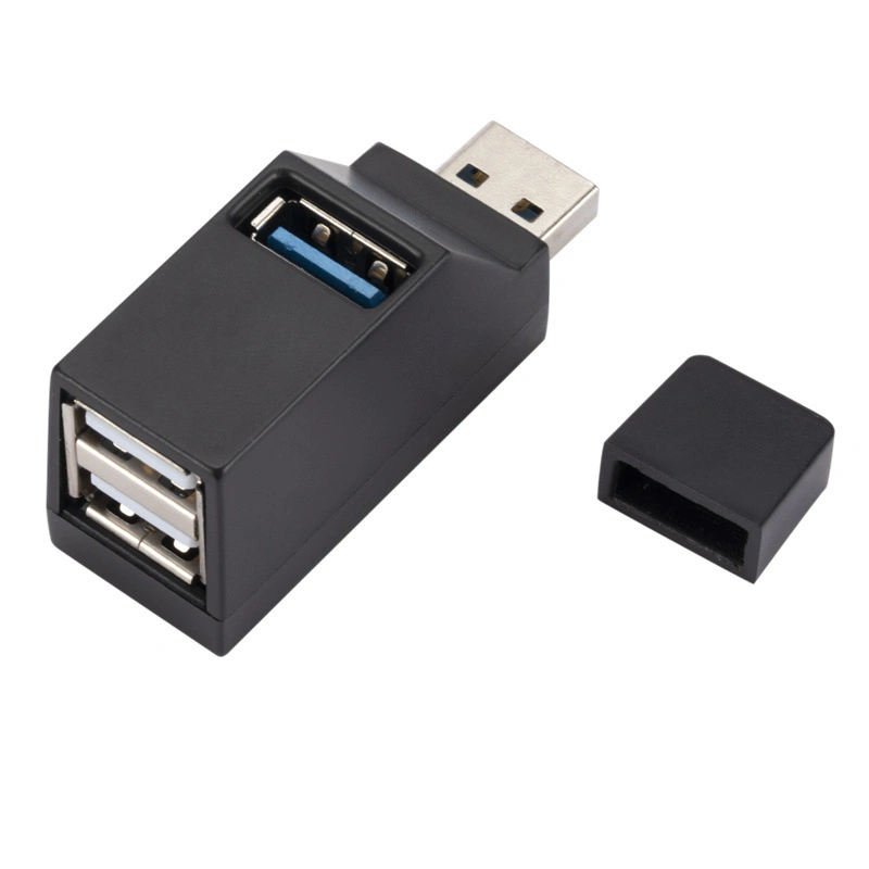 Divisor USB 3.0 do Hub multi-interface portátil mini-ficha directa Cubo de alta velocidade