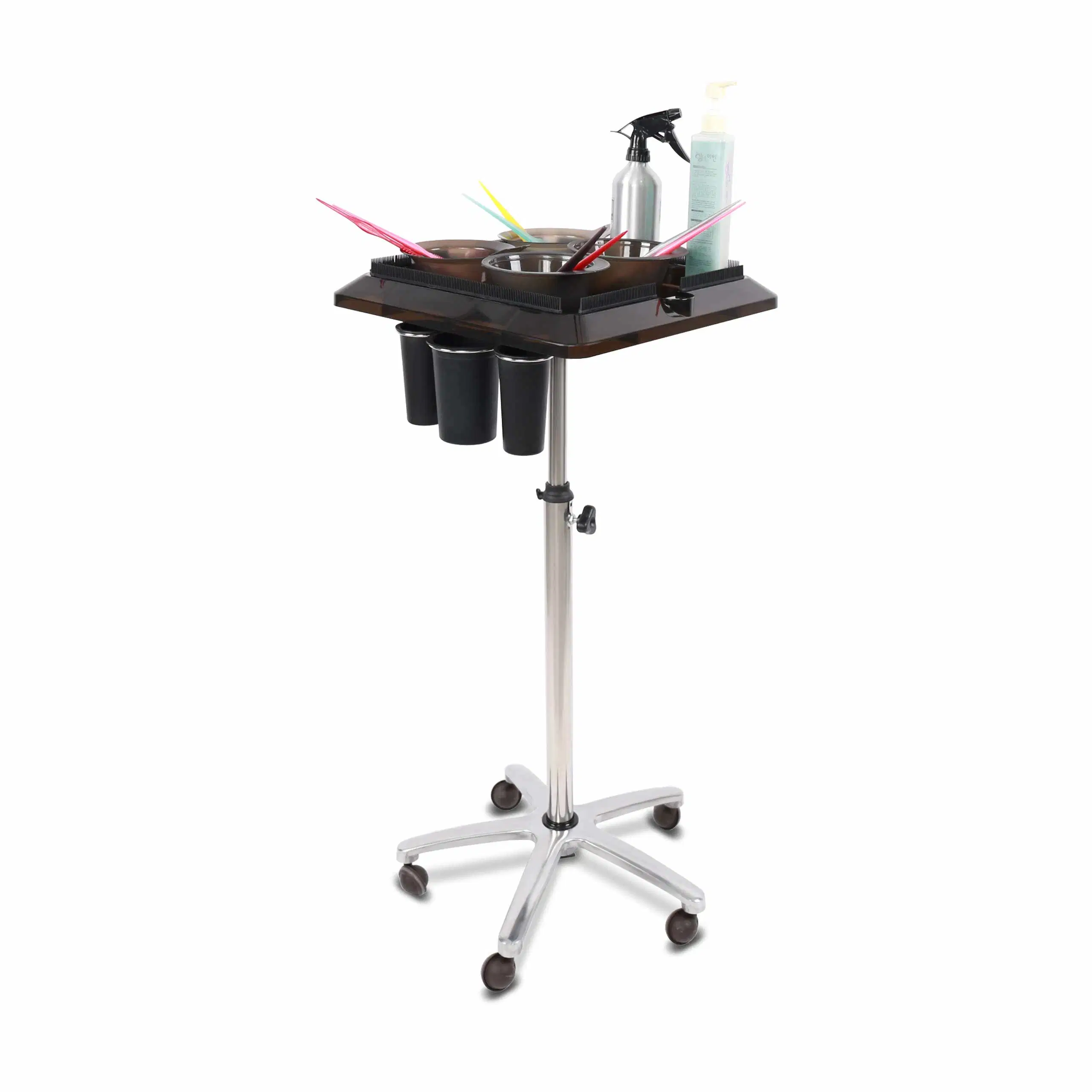 Removable Hair Extension Tool Tray Trolley Cart for Hairstylist