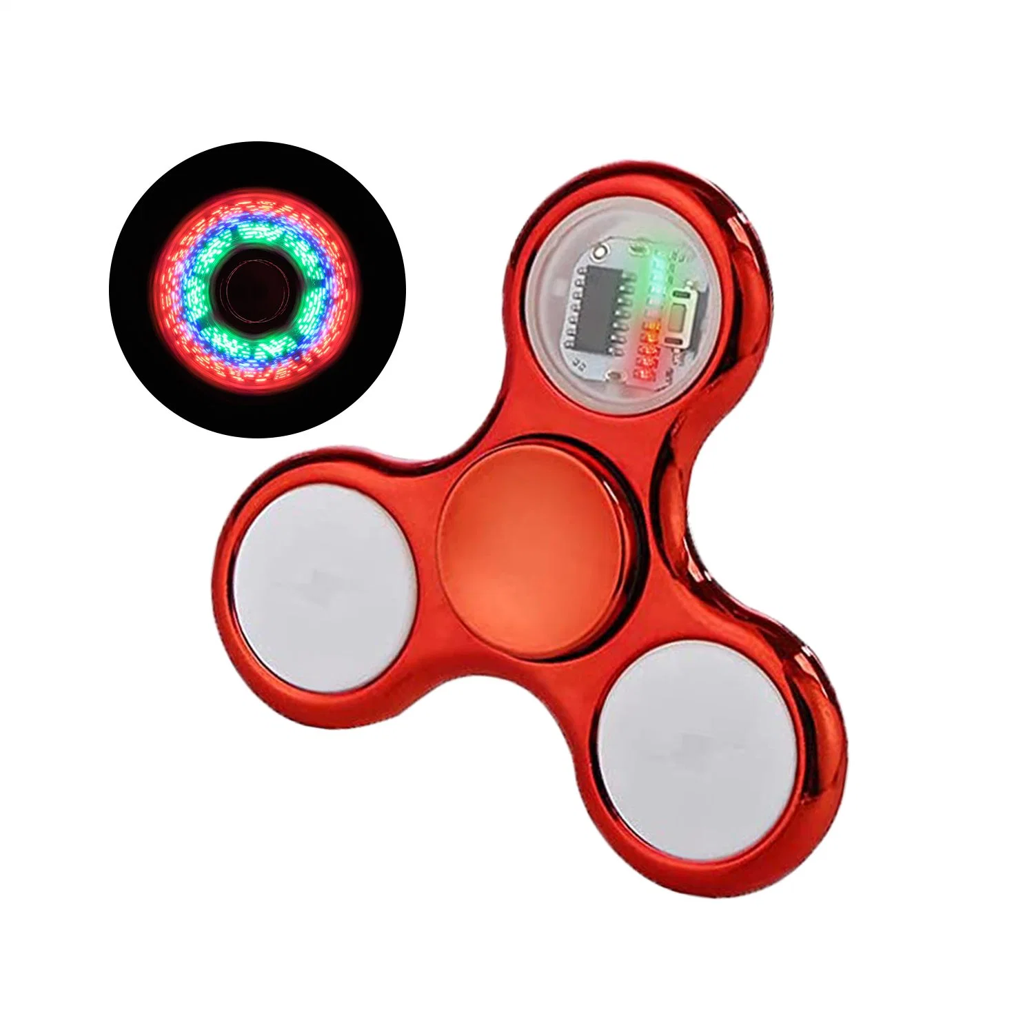 Novelty Toy Amazon Hot Light up Spinner Fidget Hand Spinner Toys