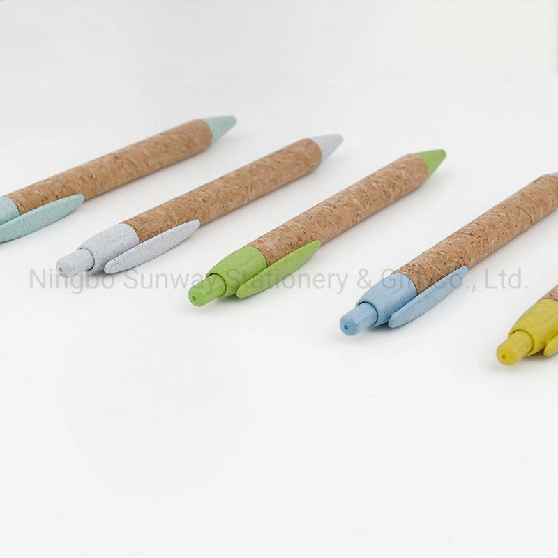 Cork Business Office and School Students Eco Promotional Ball Pen