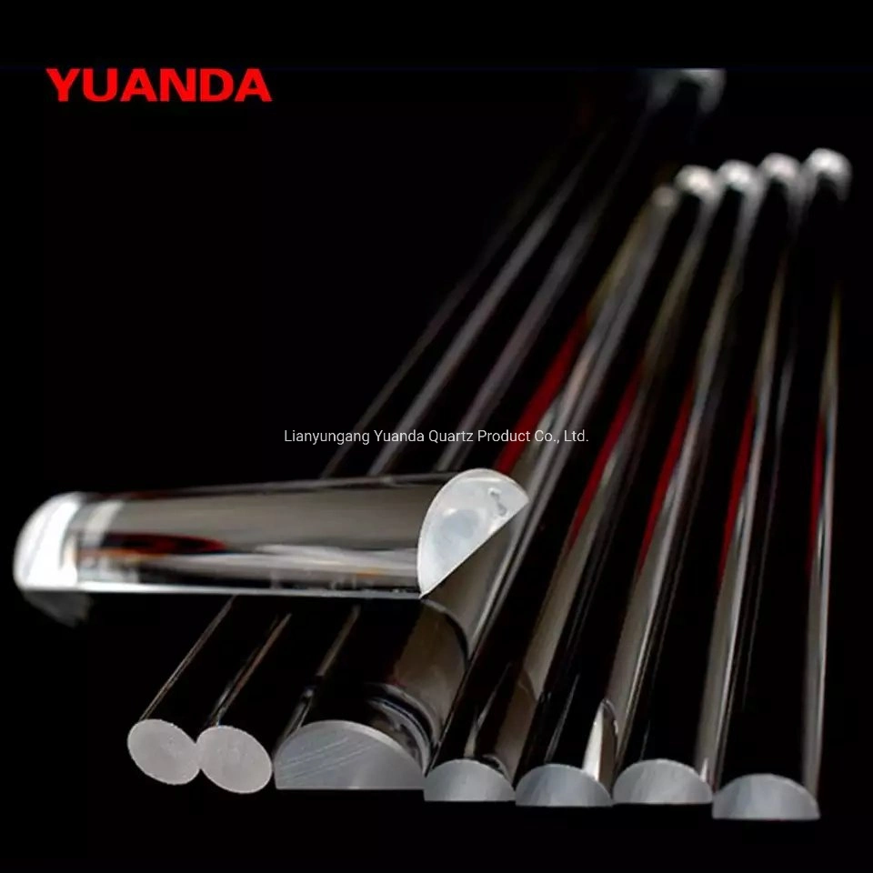 Heat Resistance Fused Silica High Purity Quartz Rod