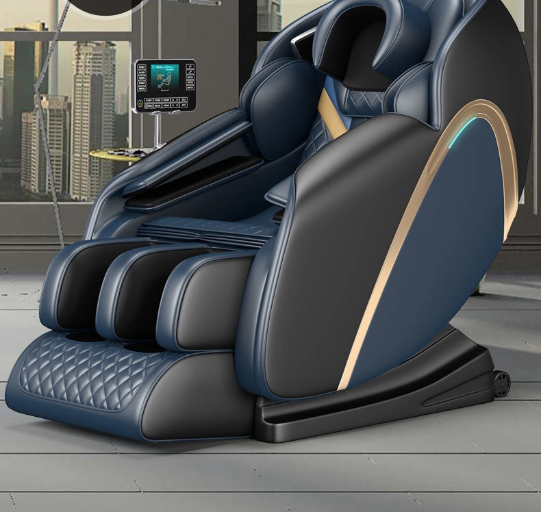 Startseite Verwenden Ganzkörperbett 8d Zero Gravity Luxus-Massage Stuhl mit U-förmigem Schlafwagen