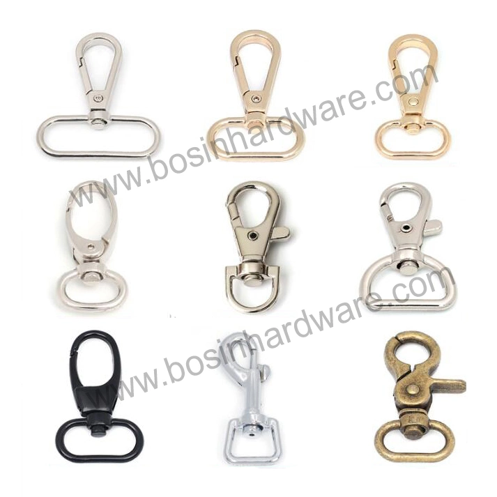 Wholesale/Supplier Metal Keychain Bag Snap Hook