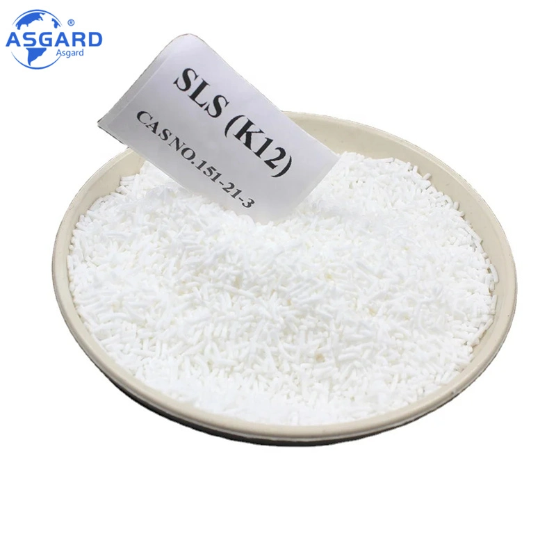 CAS No 151-21-3 Detergent Chemical Sodium Lauryl Sulfate Powder or Needle SLS