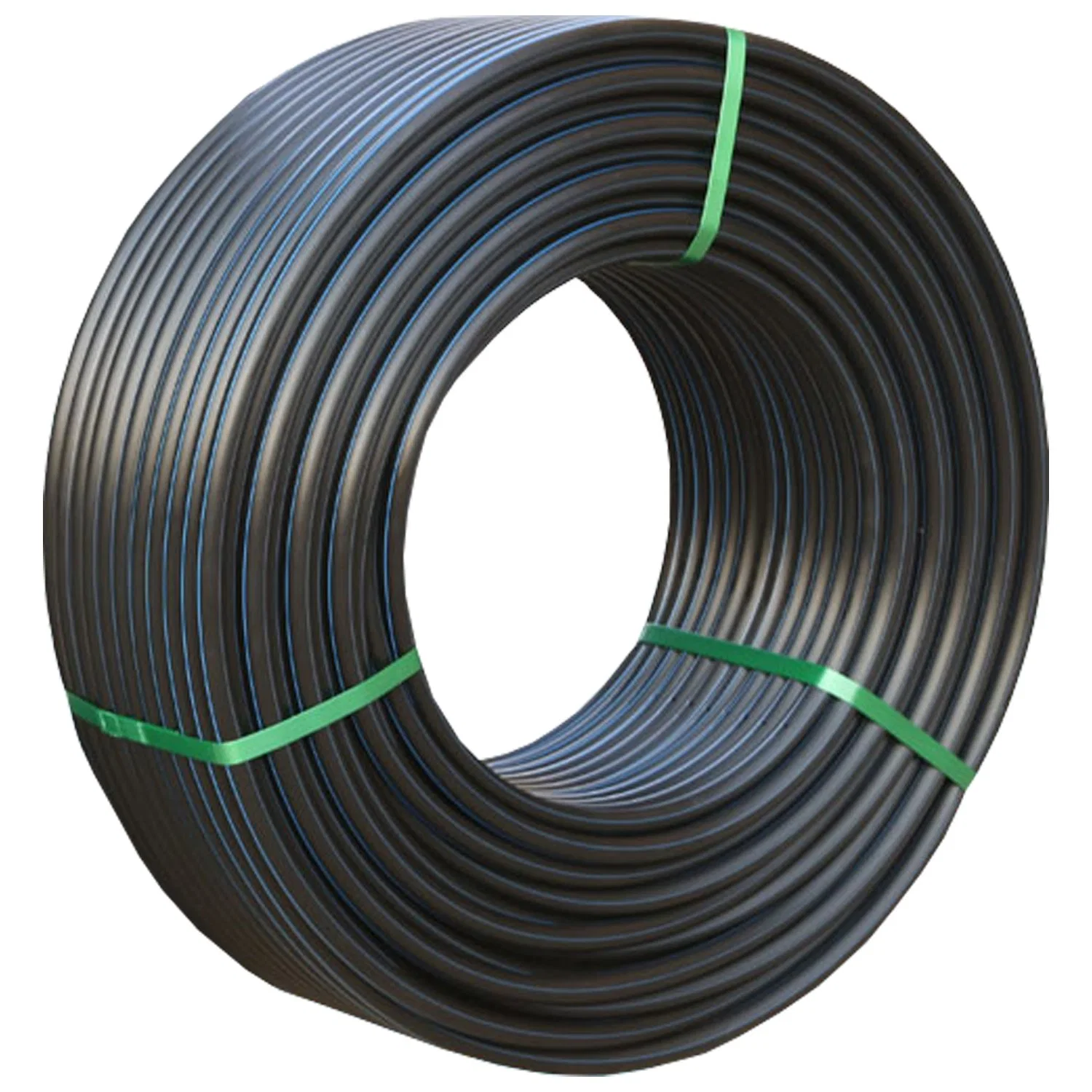 HDPE Pipe 0.8MPa*DN180 Plastic Tubes Water Supply PE Pipes Thickness 8.6mm