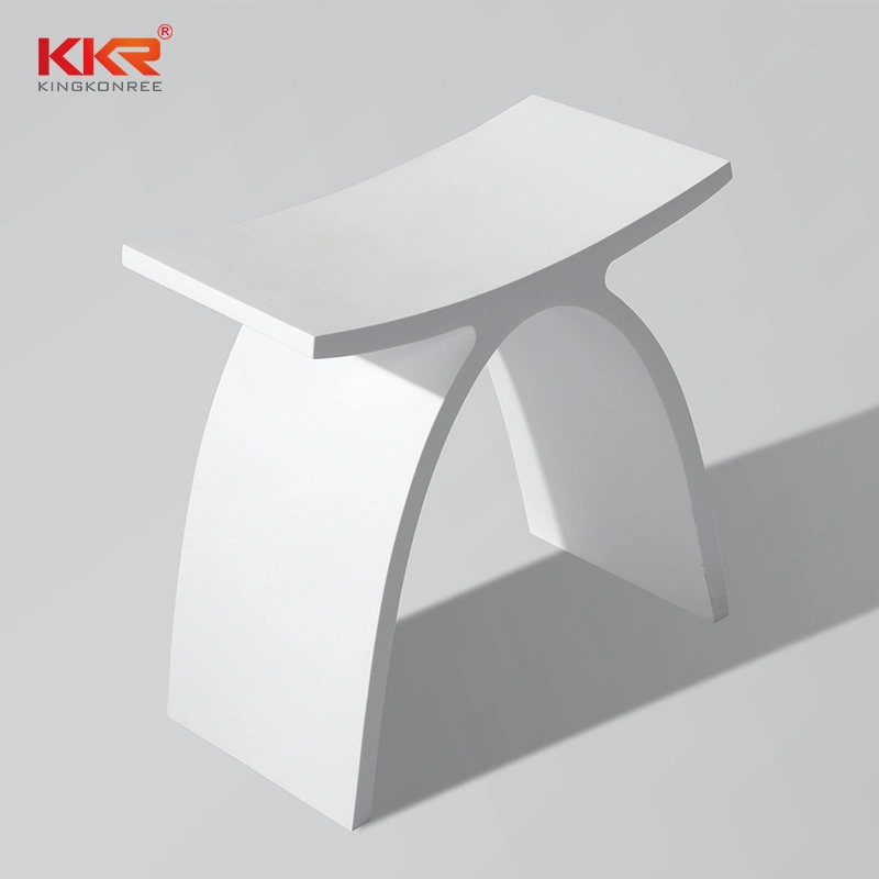 Kingkonree Modern Furniture Chair Stone Chair for Bathroom
