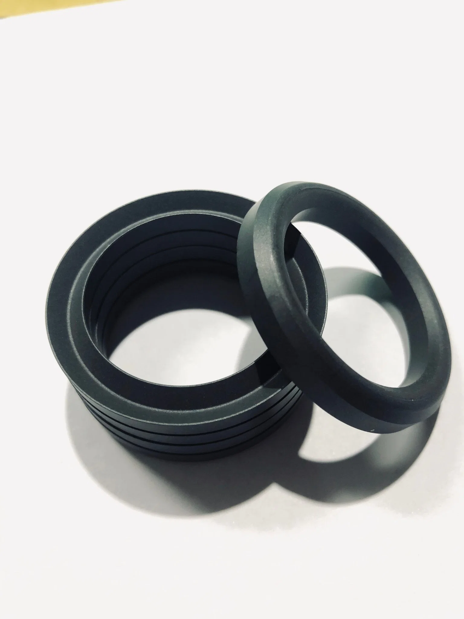 V do anel de PTFE+PPS+Material de Carbono do anel de vedação com resistência a altas temperaturas