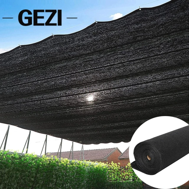 Tela de tela de sombra Sun cubre cinta de plástico de Nono Extrude Negro 30 50*25 45 por ciento para el invernadero agrícola al aire libre