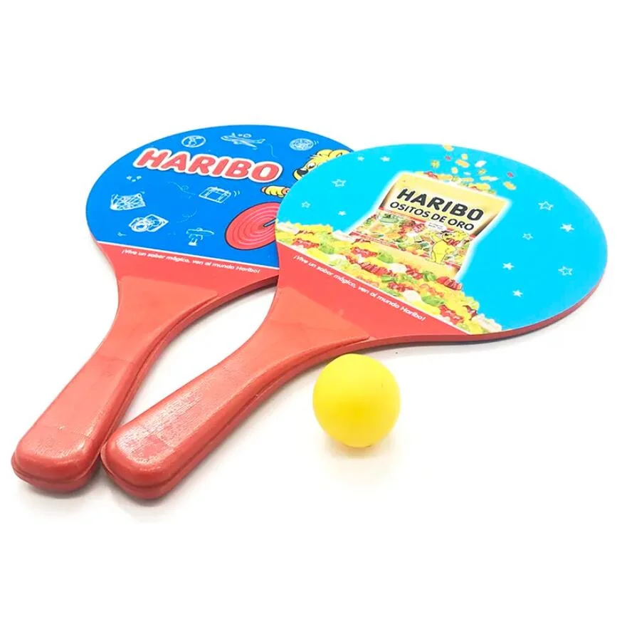 High quality/High cost performance  Wooden Beach Tennis Set