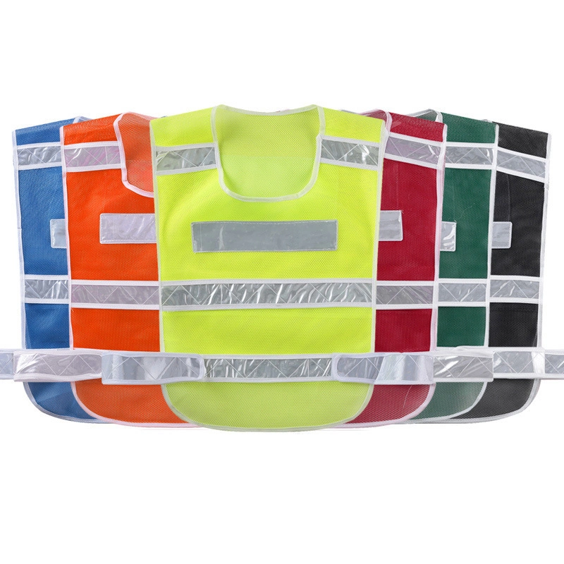 High Visibility Safety Vest Made of Durable Breathable Fabrics