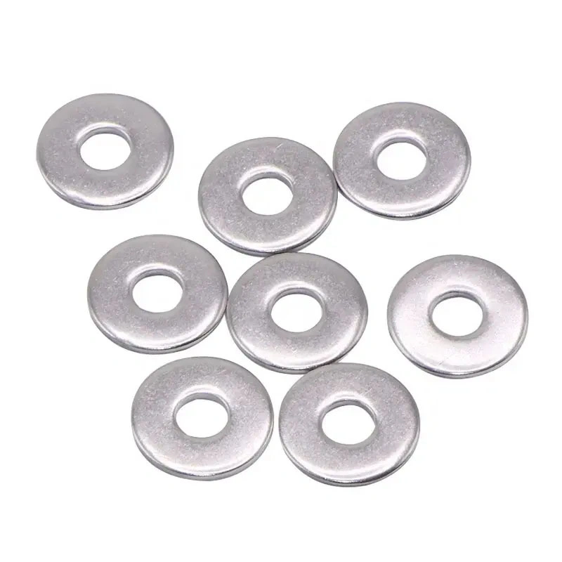 Original Factory Wholesale/Supplier High Strength DIN125 Galvanized Metal Plain Round Thin M4 M5 M6 M13 Stainless Steel Flat Washers