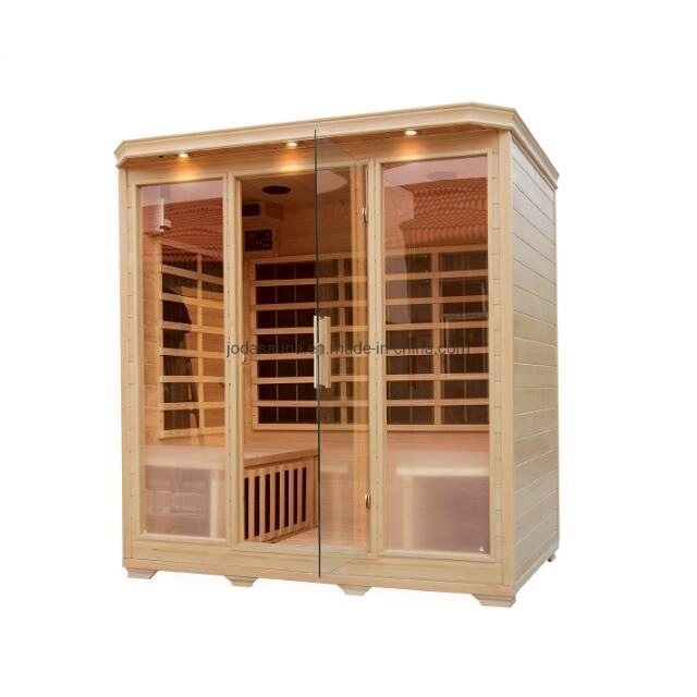 Joda Sauna Canadá la cicuta lejos sauna de infrarrojos Habitación para 3 personas QD-H3