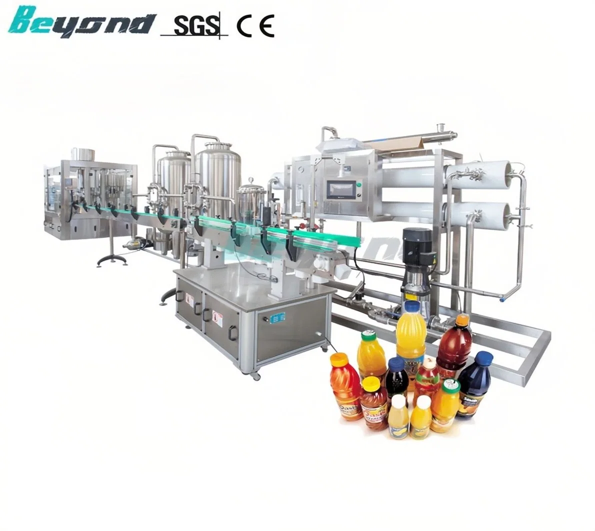 Fully Automatic Fruit Juice Processing Plant/Orange Fruit Juice Machine/ Juice Filling Machine/Juice Filling Machine with Pulp Hot Filling Capping Machinery