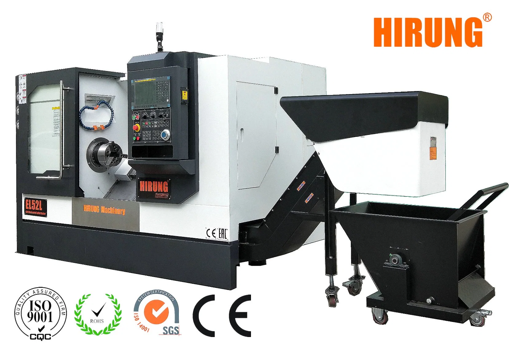 torno mecânico CNC Preço, Contactor de Torno CNC torno mecânico Hozizontal EL52L