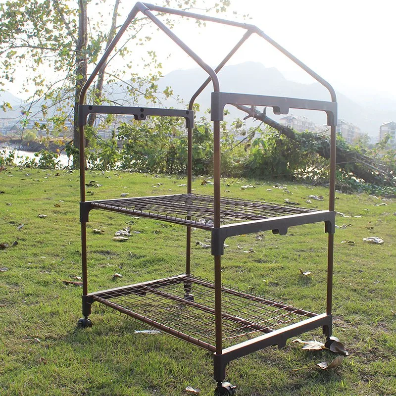 2 Story Greenhouse Plant Frame Greenhouse de alta calidad