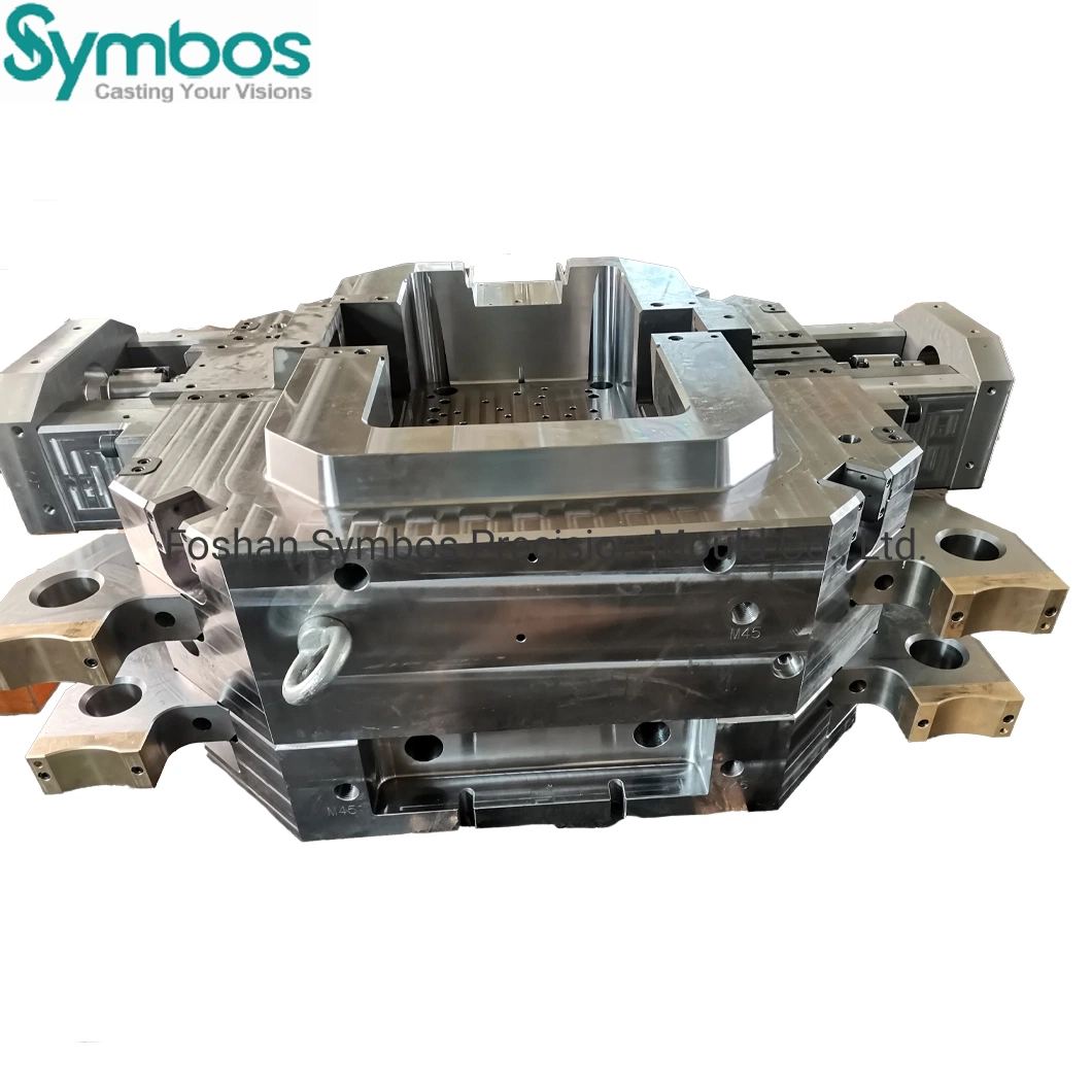 Precisión molde forjado en caliente base molde CNC Mecanizado plástico Base del molde de inyección